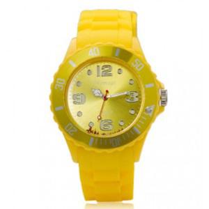 Modny sportowy damski silikonowy kolorowy zegarek HIT!!! - 2824376789