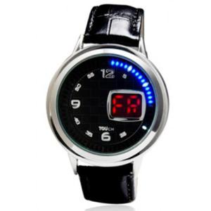 Zegarek ledowy wielofunkcyjny ekran dotykowy data unisex - 2824377755