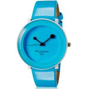 Kolorowy modny zegarek damski analogowy na lato (niebieski) - 2824376668