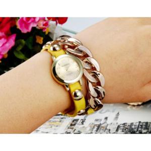 Zegarek zaprojektowany dla kobiet wykwintny styl pasek bransoleta (ty) - 2824377894