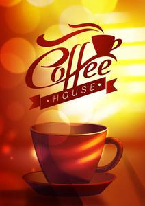 Plakat motywacyjny - Coffee house 4 - 2850418954