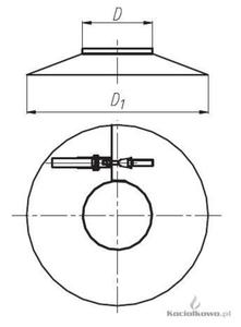 Spiroflex Osona, element kominw dwuciennych kwasoodpornych, fi 80/125 [SX-TD80/125OS] - 2822206605