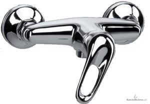 Valvex Bateria natryskowa cienna MONA chrom [2453520] - 2822206667