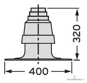 Vaillant Nasada szachtu DN 80, PP System: 80/125 [303963] - 2822205167