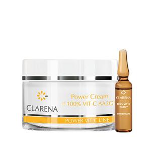 CLARENA Power Cream + 100% Vit C Krem z 100% aktywn witamin C AA2G - 2857348969
