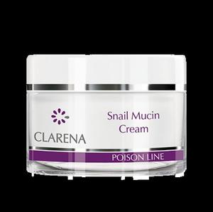 CLARENA Snail Mucin Cream Krem regenerujcy ze luzem limaka 50 ml - 2857349042