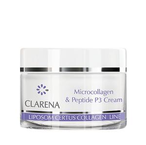 CLARENA Microcollagen & Peptide P3 Cream Krem mikrokolagenowo-peptydowy 50 ml - 2857349050