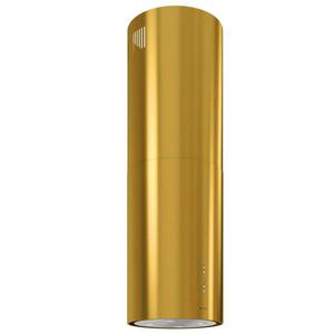 GLOBALO okap wyspowy CYLINDRO ISOLA 39.6 Gold Mat - 2871846681