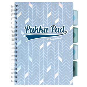 Kołozeszyt Project Book Pukka Pad Glee B5 jasnoniebieski - 2860649546