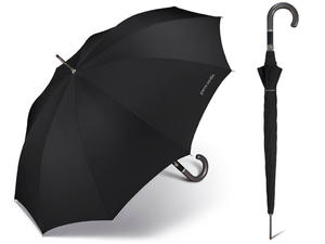 DŁUGI CZARNY PARASOL AUTOMATYCZNY PIERRE CARDIN NOIRE - 2864343109