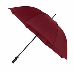 Bardzo duży parasol damski w kolorze bordowym, lekki - 2865655080