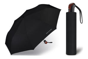 Ekskluzywny, automatyczny parasol męski Pierre Cardin, czarny - 2866172683