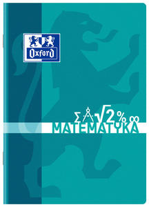 Zeszyt a5/60k oxford do matematyki kratka z marginesem morski - 2869422177