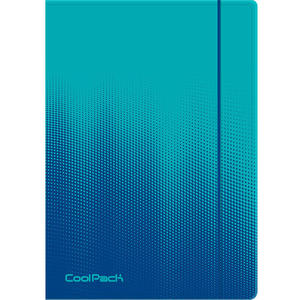 Teczka A4 z gumk Coolpack Ombre Gradient Ocean - 2869534258