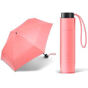 Kieszonkowa parasolka Esprit 18 cm, koralowa - 2869830570