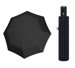 Automatyczny bardzo mocny parasol męski CARBONSTEEL Doppler, szary wzór - 2871119190