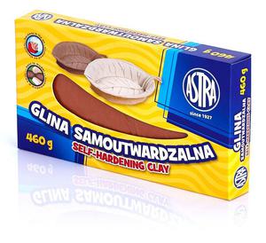 Glina samoutwardzalna w kolorze br zowym Astra 460g - 2872494059