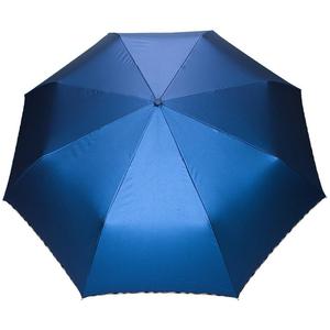 Automatyczna metaliczna parasolka damska marki Parasol, niebieska - 2876574189