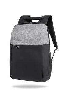 Plecak męski na laptopa 13-15,6" + USB, R-bag Fort Gray - 2877791428