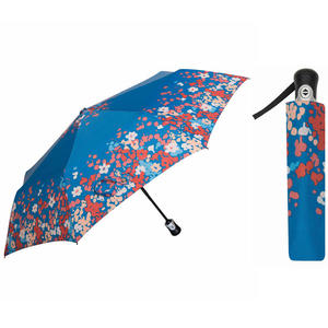 Automatyczna parasolka damska marki Parasol, skórzana r czka - 2877982914