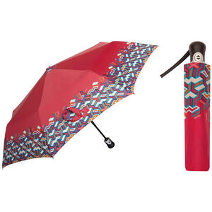 Automatyczna parasolka damska marki Parasol, skórzana r czka - 2877982918