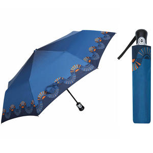 Automatyczna parasolka damska marki Parasol, skórzana r czka - 2877982920