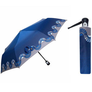 Automatyczna parasolka damska marki Parasol, skórzana r czka - 2877982921