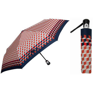 Automatyczna parasolka damska marki Parasol, skórzana r czka - 2877982937