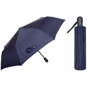 Automatyczna elegancka parasolka męska marki Parasol, w paseczki - 2877982941