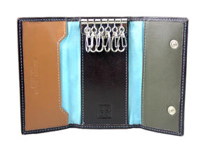 Etui na klucze DuDu®, 534-486 br z + niebieski - 2848500645