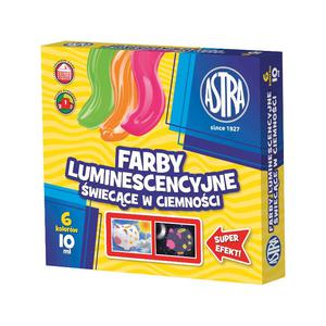 Farby dekoracyjne świecÄ ce w ciemności Astra 6 x 10ml