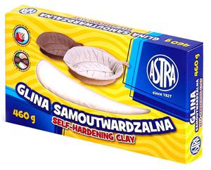 Glina samoutwardzalna w kolorze białym Astra 460g - 2852583149