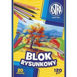 Blok rysunkowy Astra 20 białych kartek A4 - 2860646136