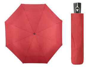 Automatyczna, wytrzymała parasolka Doppler, czerwona - 2860647696