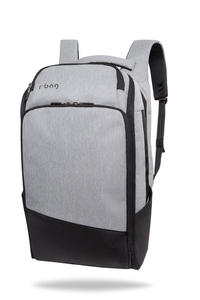 Plecak męski na laptopa 13-15,6" + USB, R-bag Forge Gray - 2860647731