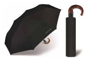 Automatyczny ekskluzywny parasol męski Pierre Cardin, czarny - 2876574186