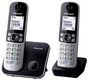 KX-TG6812 DUO Telefon bezprzewodowy CZARNY- Panasonic - 2878603896