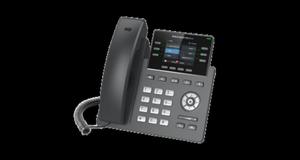 GRP2613 HD Telefon VoIP, 3 konta SIP, POE, porty GB, zasilacz - Grandstream - 2874107350