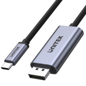 Unitek Adapter USB-C na DP 1.2 4K@60Hz kabel 1,8 m - 2877476291