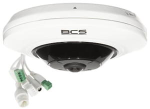 BCS-V-FI522IR1 KAMERA IP - 5MPX 1.05MM - FISH EYE - BCS VIEW - 2877747395