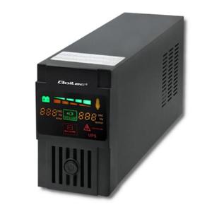 Qoltec Zasilacz awaryjny UPS | Monolith | 600VA | 360W | LCD | USB - 2869711145