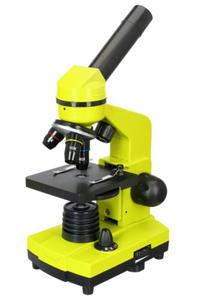 (PL) Mikroskop Levenhuk Rainbow 2L Lime\Limonka - 2871569362