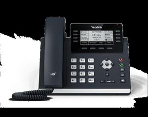 T43U TELEFON IP 12xSIP, PoE, 2xGB, bez zasilacza - Yealink - 2878034842