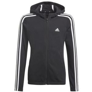 Bluza adidas Essentials 3S Full-zip Hoodie Jr GQ8356 - 2876740830