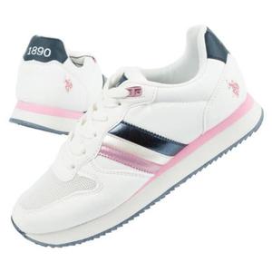 Buty U.S. Polo ASSN. W NOBIW004-WHI-PIN01 - 2876744243