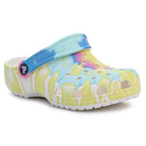 Klapki Crocs Classic Tie Dye Graphic Kids 206995-94S - 2877841840