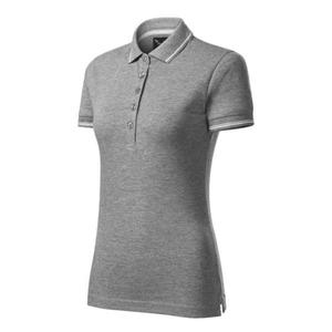 Koszulka polo Malfini Perfection plain W MLI-25312 ciemnoszary melan - 2876749710