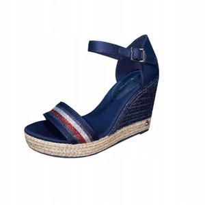 Sanday Tommy Hilfiger Grosgrain High Wedge Sandal W FW0FW05254 - 2876729691