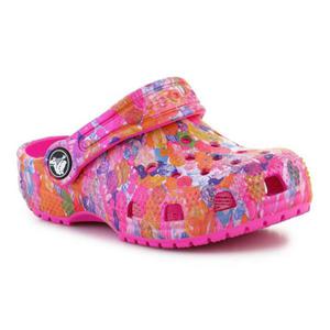 Klapki Crocs Classic Hyper Real Clog Jr 208451-90H - 2876757031