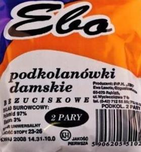 Podkolanwki Ebo Elastil Worek - 2876762330